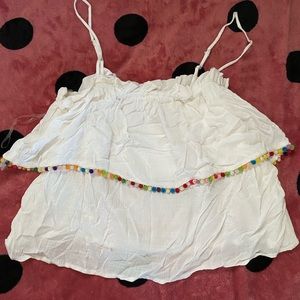 Large White Tank w/tag